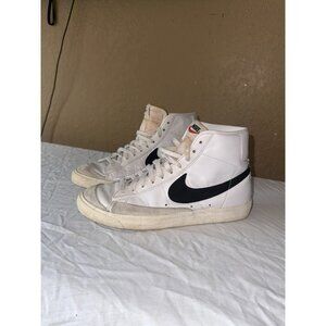 Nike Blazer Mid '77 Vintage White Black CZ1055-100 Womens Sz 9.5
